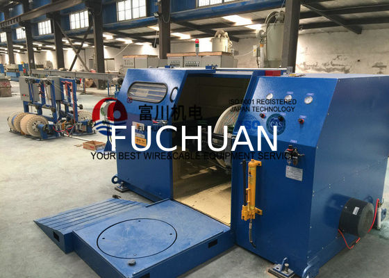 Silver Jacketed Wire Bunching Machine 18.5Kw Peralatan operasi layar sentuh