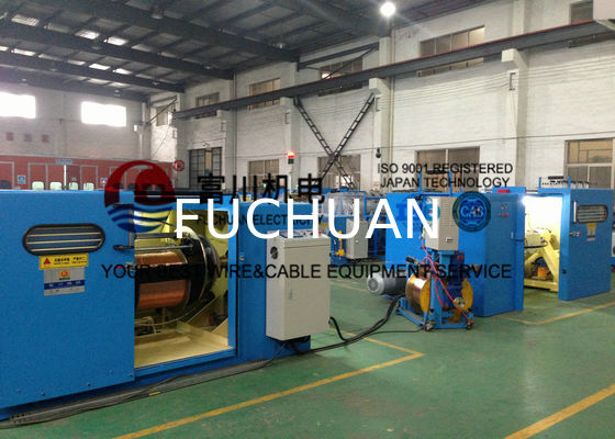Mesin Bunching Kawat Tembaga 7.5kw 2000RPM 0,41 0,52 0,64mm Peralatan Putar