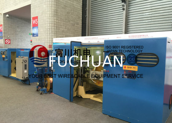 Mesin Bunching Kawat Tembaga 7.5kw 2000RPM 0,41 0,52 0,64mm Peralatan Putar