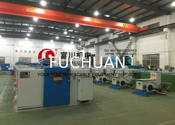 Mesin Bunching Putar Ganda 11kw Kawat Inti Peralatan Buncher Memutar Normal