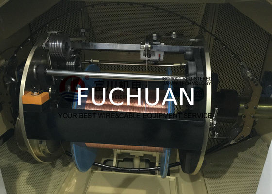 Mesin Bunching Putar Ganda 11kw Kawat Inti Peralatan Buncher Memutar Normal