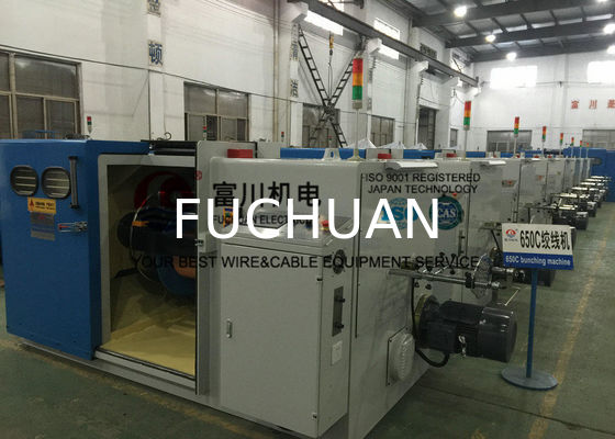 Mesin Bunching Putar Ganda 11kw Kawat Inti Peralatan Buncher Memutar Normal