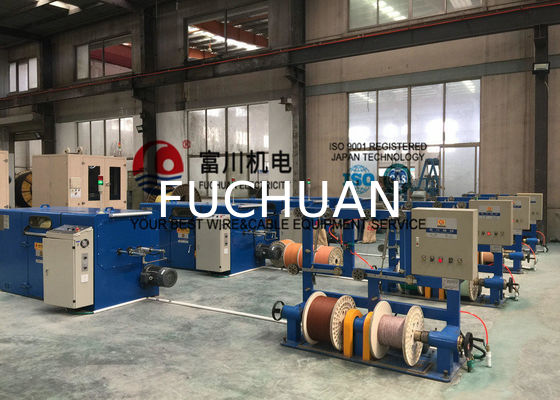 Layar Sentuh Double Twist Buncher 3000 Rpm Kawat Inti 500 Pengambil Gelendong