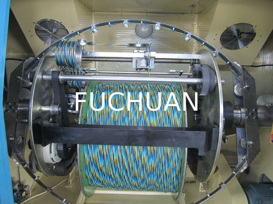 Wire Double Twisting Machine Tembaga Kabel Buncher Fuchuan Kecepatan Tinggi Bunching
