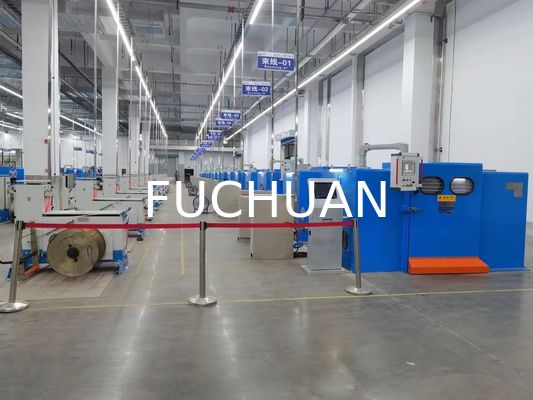 Mesin Bunching Kawat Konduktor Tembaga 0,04-2,52mm Membuat Peralatan Memutar