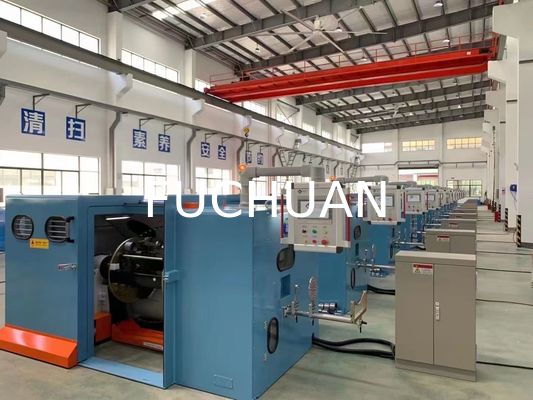 Mesin Bunching Kawat Konduktor Tembaga 0,04-2,52mm Membuat Peralatan Memutar