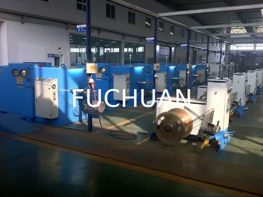 0.03-2.14mm Tembaga Wire Twisting Buncher Mesin Untuk Penggunaan Industri