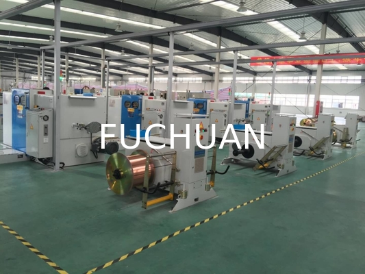 0.03-2.14mm Tembaga Wire Twisting Buncher Mesin Untuk Penggunaan Industri