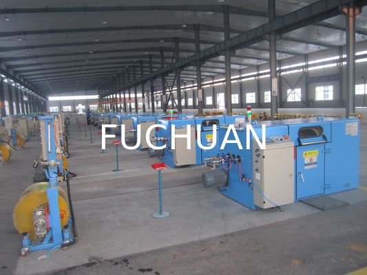 0.03-0.64mm Electric Copper Wire Making Twisting Buncher Mesin
