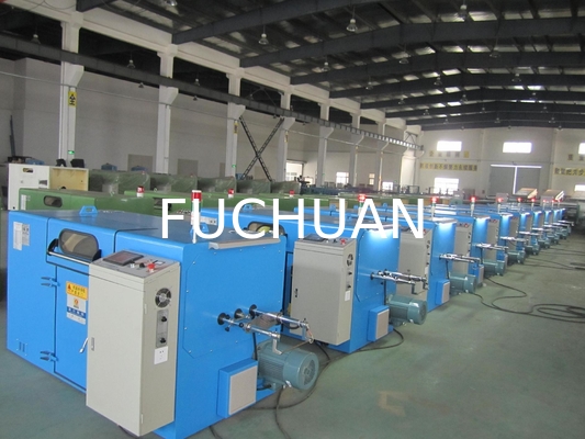 0.03-0.64mm Electric Copper Wire Making Twisting Buncher Mesin