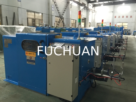 0.03-0.64mm Electric Copper Wire Making Twisting Buncher Mesin