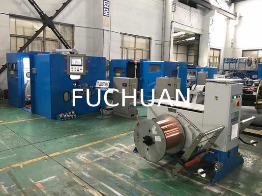 Mesin Bunching Kawat Tembaga Peralatan Twisting Stranding Diameter 0,05-2,5mm