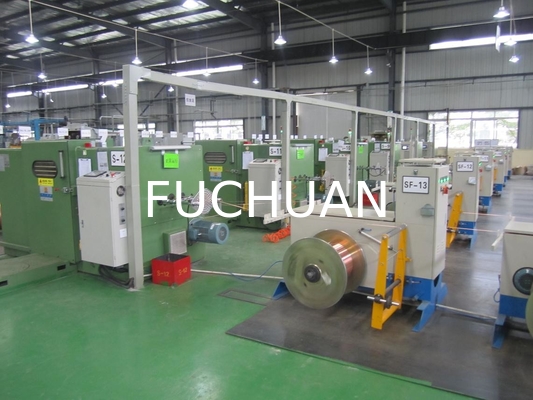 0.05-2.52mm kawat tembaga kaleng Double Twisting Stranding Membuat mesin