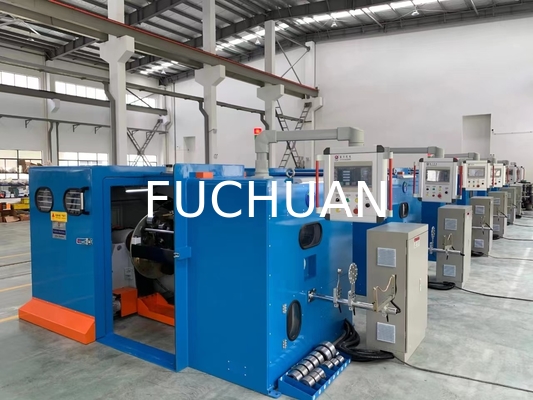 Mesin Twist Bunching yang Efisien 220V Tegangan Rendah Pemeliharaan Ganda Twist
