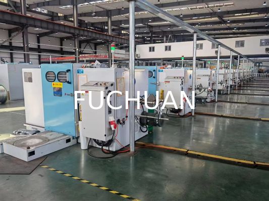 Mesin Bunching Kawat Tembaga Otomatis Kapasitas Besar 4500KG 7.5KW Daya 100-300kg h