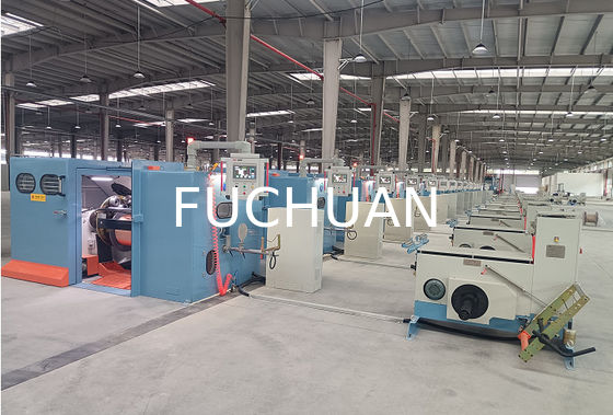 Mesin Pilin Ganda Berkecepatan Tinggi Fuchuan Peralatan Pilin Kawat Tembaga