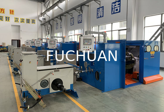 Mesin Pilin Ganda Berkecepatan Tinggi Fuchuan Peralatan Pilin Kawat Tembaga