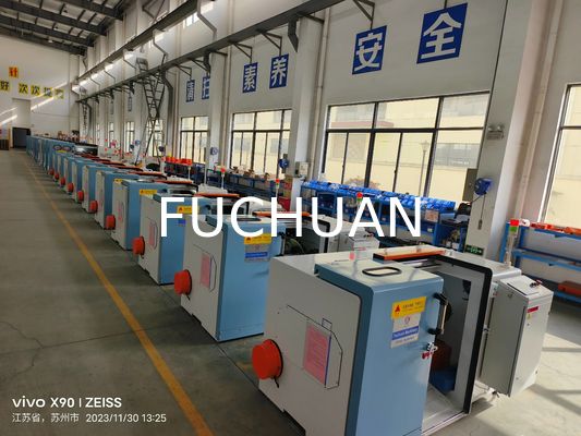 Mesin Pemuntir Kabel Rentang Diameter Kawat 0.5mm-10mm Daya Mesin Utama 7.5-11kw