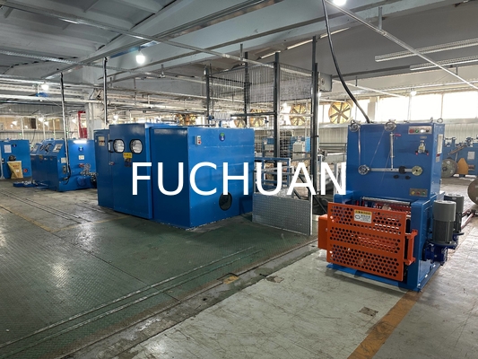 7.5KW Speed Electric Copper Wire Bunching Machine 220V/380V Tegangan 4500KG Berat