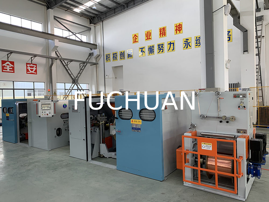 Mesin Pelintir Buncher Double Twist Pitch Elektronik Canggih Untuk Kawat Fit