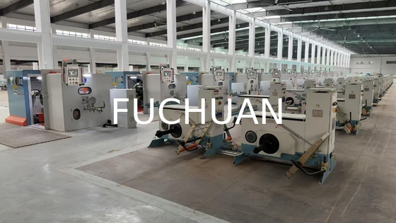 Aluminium Wire Tembaga Wire Bunching Bundling Mesin Untuk Wire Compacted Dan Twist 0.12mm Untuk 0.45mm