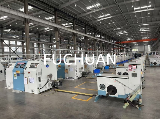 Mesin Penggulung Ganda Kawat Aluminium Kawat Tembaga 380V Untuk Pengoperasian yang Lancar