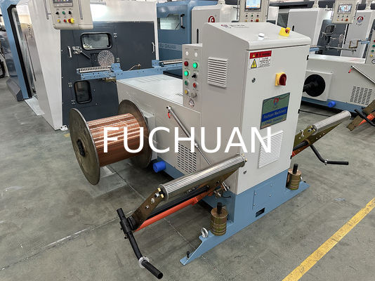 Mesin Bunching Kawat Tembaga Kawat Aluminium Tegangan 380V Pengoperasian Halus Putar Ganda