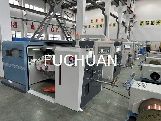 Konstruksi Kuat Mesin Double Twist Bunching Pengoperasian Kecepatan Tinggi Wire Stranding yang Tepat