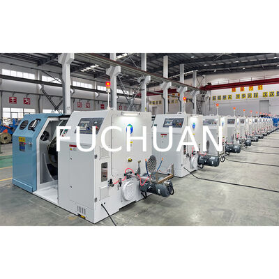 Mesin Core Wire Double Twist Bunching Aplikasi Multi Strand Wire Stranding Berkecepatan Tinggi