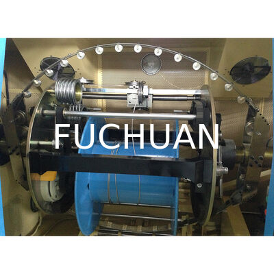 Mesin Bunching Kawat Tembaga Putar Ganda Otomatis 1000B Berliku Fuchuan