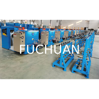 Mesin Pengelompokan Double Twist Berkecepatan Tinggi untuk Kawat Tembaga 300/400/450mm Power / Electrical Cable Making Line
