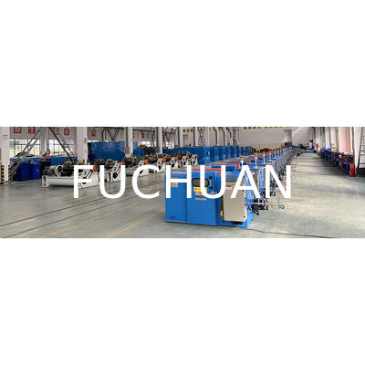 FC-450b Mesin Bunching Kawat Tembaga Terdampar CNC Kecepatan Tinggi Pemasangan Kawat Berliku Otomatis Motor 4kw 2000Kg