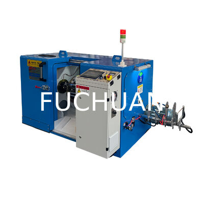 FC-450b Mesin Bunching Kawat Tembaga Terdampar CNC Kecepatan Tinggi Pemasangan Kawat Berliku Otomatis Motor 4kw 2000Kg