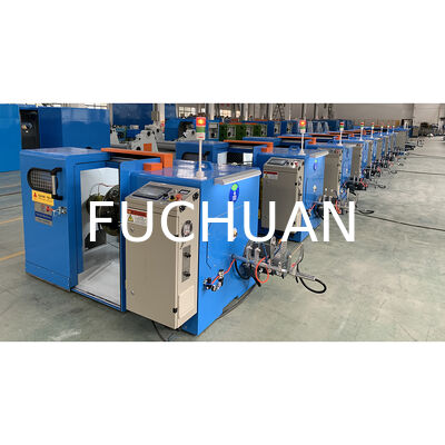 FC-450b Mesin Bunching Kawat Tembaga Terdampar CNC Kecepatan Tinggi Pemasangan Kawat Berliku Otomatis Motor 4kw 2000Kg