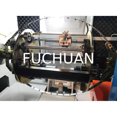 FC-450b Mesin Bunching Kawat Tembaga Terdampar CNC Kecepatan Tinggi Pemasangan Kawat Berliku Otomatis Motor 4kw 2000Kg