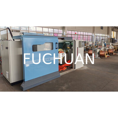 Fuchuan FC-800 Otomatis Kecepatan Tinggi Tembaga Wire Kabel Bunching Double Twisting Mesin