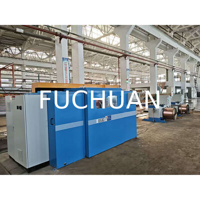 FC-800 Kabel Mesin Bunching Kawat Tembaga Berkecepatan Tinggi Otomatis Memutar Ganda