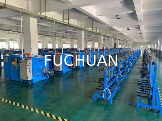 Mesin Bunching Kawat Tembaga Stabil Kawat Membayar Peralatan Memutar 3000 RPM