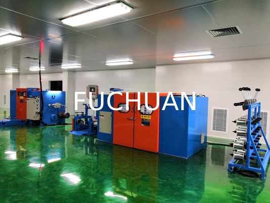Mesin Bunching Kawat Tembaga Stabil Kawat Memutar Membayar Peralatan 3000 RPM
