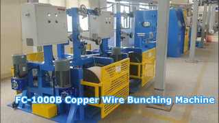 Tingkatkan Dari Tubular Strander Efisiensi Rendah Ke Mesin Bunching Kawat Besar FC1000B